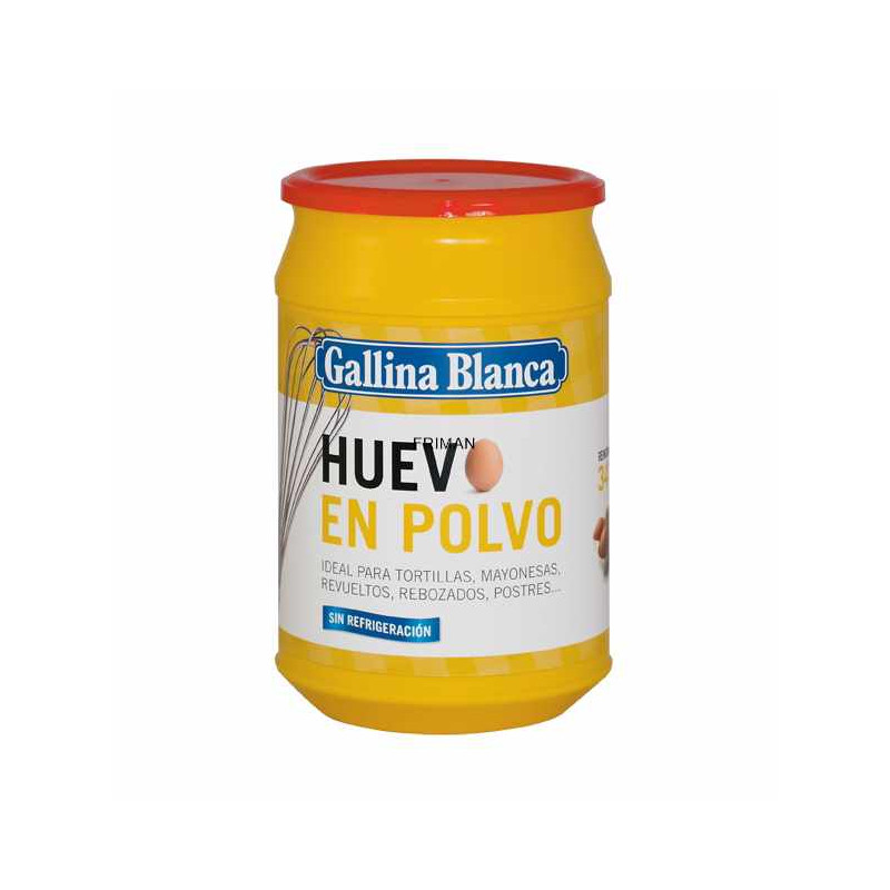 HUEVO EN POLVO 10/340gr(34rac.). GALL.BLCA.